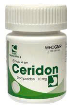 CERIDON Domperidon 10mg Tw3 cetecoUS (Lọ 100v)